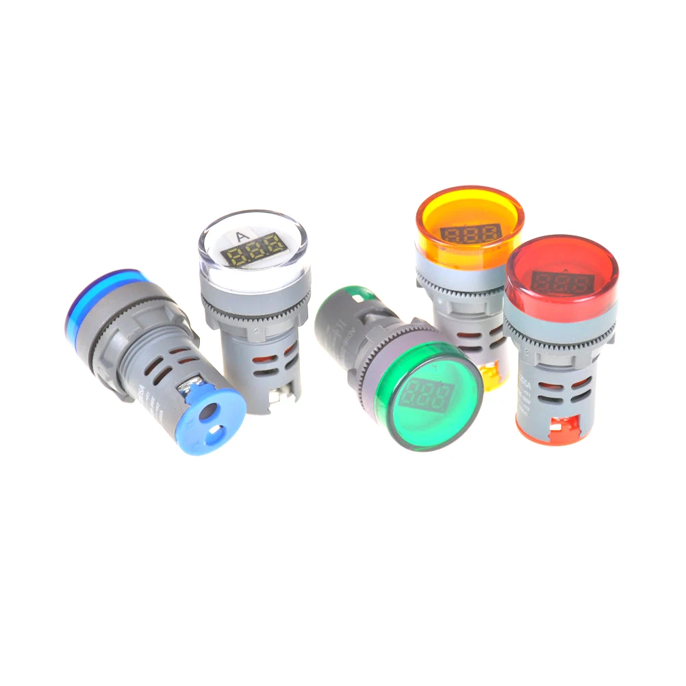 Measuring 0-100A Ampere Meter Power 220VAC 22mm Digital Display Ampermeter Monitor Current Indicator Signal Light Ammeter Tester
Measuring 0-100A Ampere Meter Power 220VAC 22mm Digital Display Ampermeter Monitor Current Indicator Signal Light Ammeter Tester