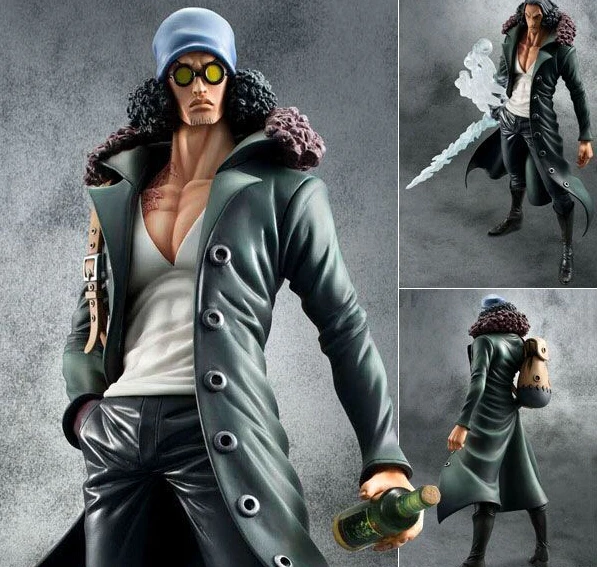 Аниме One Piece P.O.P Kuzan PVC 23 см фигурка подарок Коллекционная модель игрушки|Игровые
