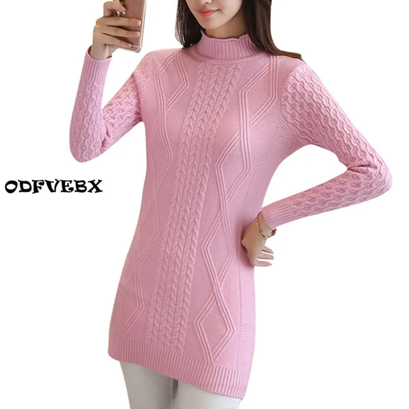 Medium long Half turtleneck sweater female Over the knee fashion warm bottoming Knitted sweater2018autumn winter women's sweater
Medium long Half turtleneck sweater female Over the knee fashion warm bottoming Knitted sweater2018autumn winter women's sweater