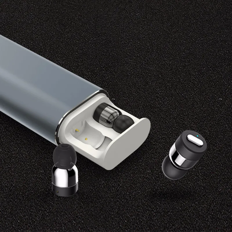 TenYua TWS T10 Twins Wireless Earbud Bluetooth 4.2 Earphone Stereo Mini Earphone Power Bank For Phone Sport with Microphone
TenYua TWS T10 Twins Wireless Earbud Bluetooth 4.2 Earphone Stereo Mini Earphone Power Bank For Phone Sport with Microphone