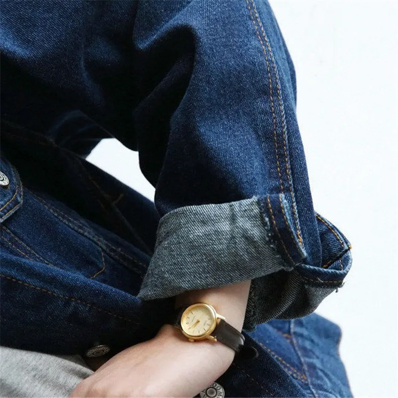 Autumn Women Patchwork Sleeve Short Denim Washed Jeans Outerwear Female Blue Pockets Jackets Elegant Coats Loose Clothing S243
Autumn Women Patchwork Sleeve Short Denim Washed Jeans Outerwear Female Blue Pockets Jackets Elegant Coats Loose Clothing S243