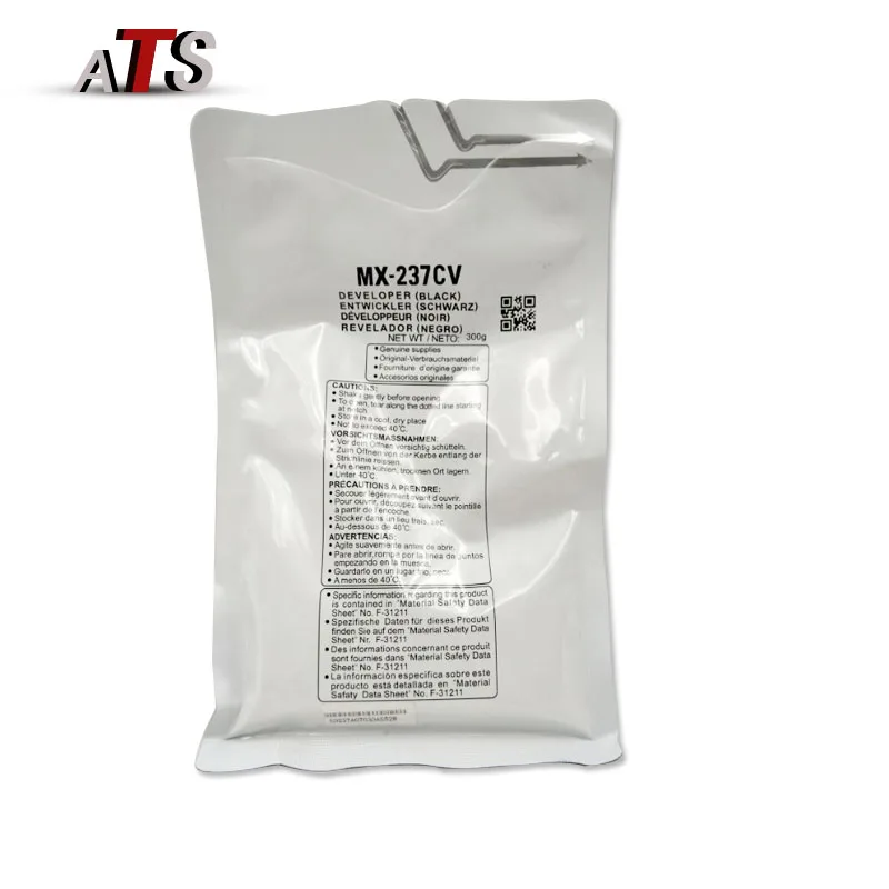 1PC 300g Black Developer Powder For Sharp MX 237CV 2048 2348 2648 Compatible MX237CV MX2048 MX2348 MX2648 Copier Spare Parts
1PC 300g Black Developer Powder For Sharp MX 237CV 2048 2348 2648 Compatible MX237CV MX2048 MX2348 MX2648 Copier Spare Parts