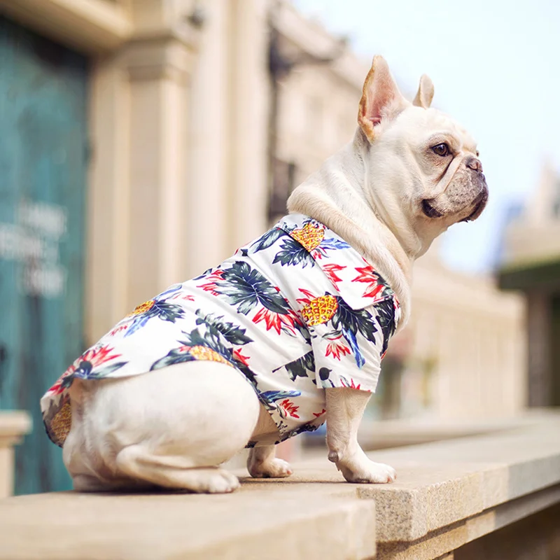 2019Summer Beach Shirt Dog Cute Print Hawaii Beach Casual Pet Travel Shirt Pineapple Flamingo Short Sleeve Small Dog Cat Clothes
2019Summer Beach Shirt Dog Cute Print Hawaii Beach Casual Pet Travel Shirt Pineapple Flamingo Short Sleeve Small Dog Cat Clothes