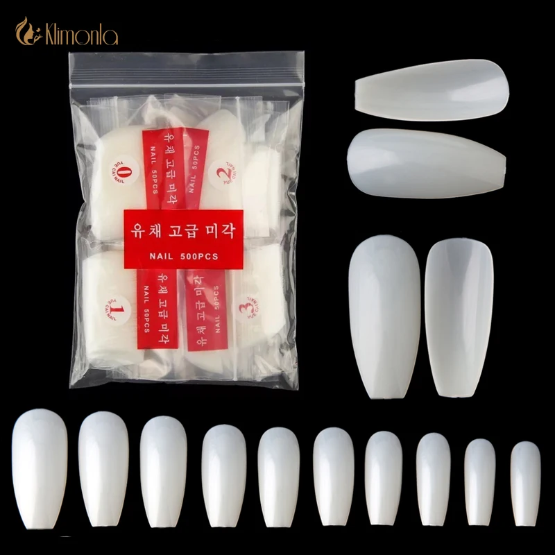 600 Pcs/Pack Natural False Nails Middle-long Ballerina Full Cover Nail Tips Square Head faux ongle Patch Art Tool for Salon DIY
600 Pcs/Pack Natural False Nails Middle-long Ballerina Full Cover Nail Tips Square Head faux ongle Patch Art Tool for Salon DIY
