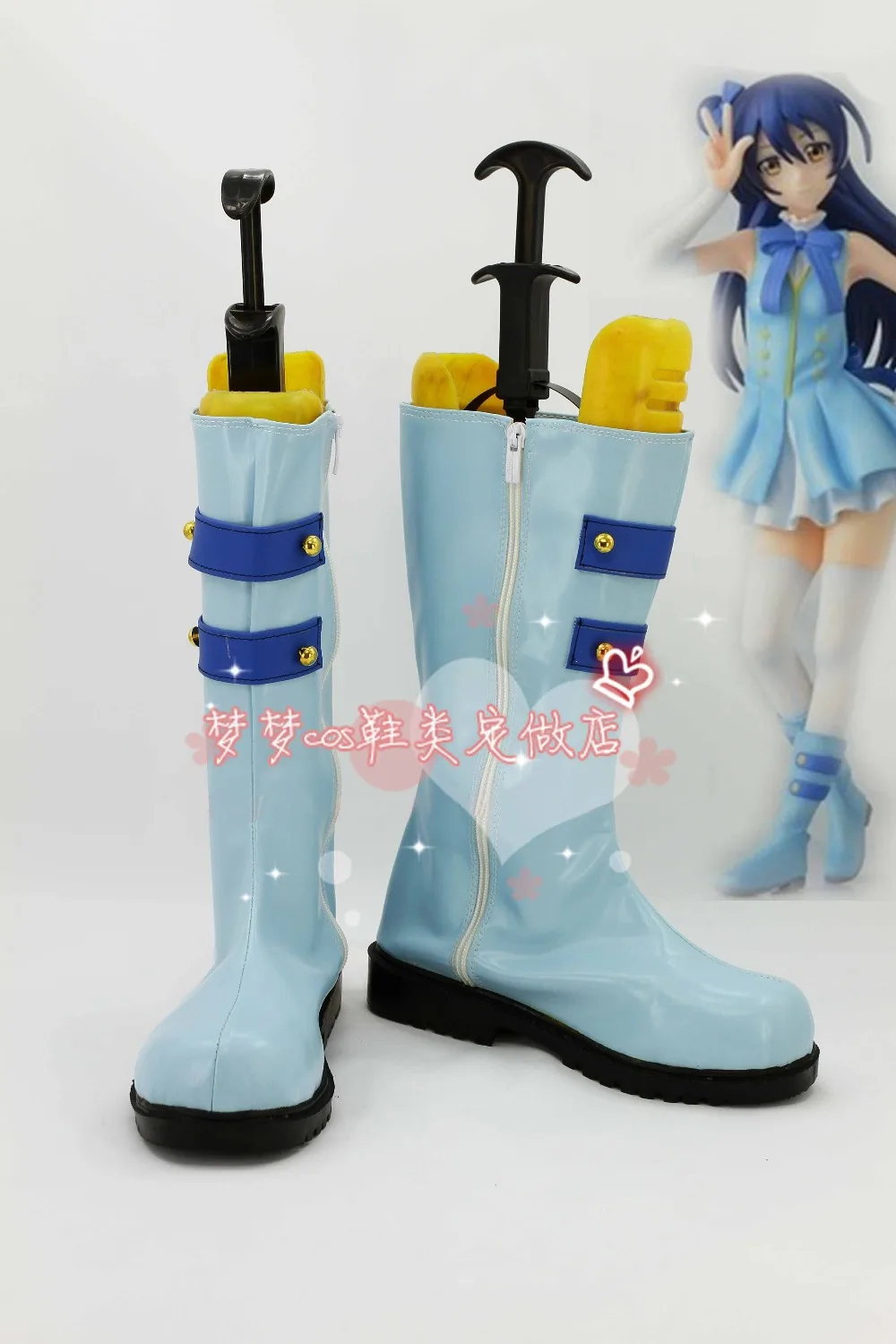 Love Live! Ботинки для косплея Sonoda Umi Start dash Blue cos, аниме сапоги на заказ для Хэллоуина
Love Live! Ботинки для косплея Sonoda Umi Start dash Blue cos, аниме сапоги на заказ для Хэллоуина