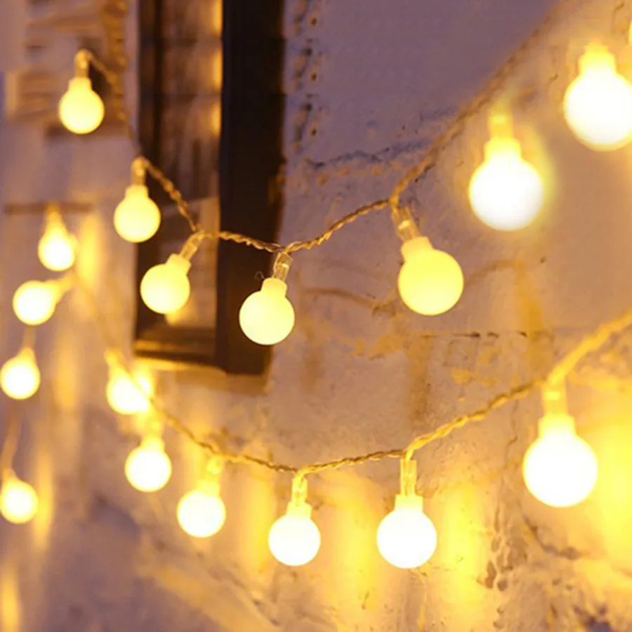 Thrisdar DC5V USB Powered Globe Ball Fairy LED String Light 3M 6M Battery Powered Outdoor Christmas Party Fairy Light Garland
Thrisdar DC5V USB Powered Globe Ball Fairy LED String Light 3M 6M Battery Powered Outdoor Christmas Party Fairy Light Garland