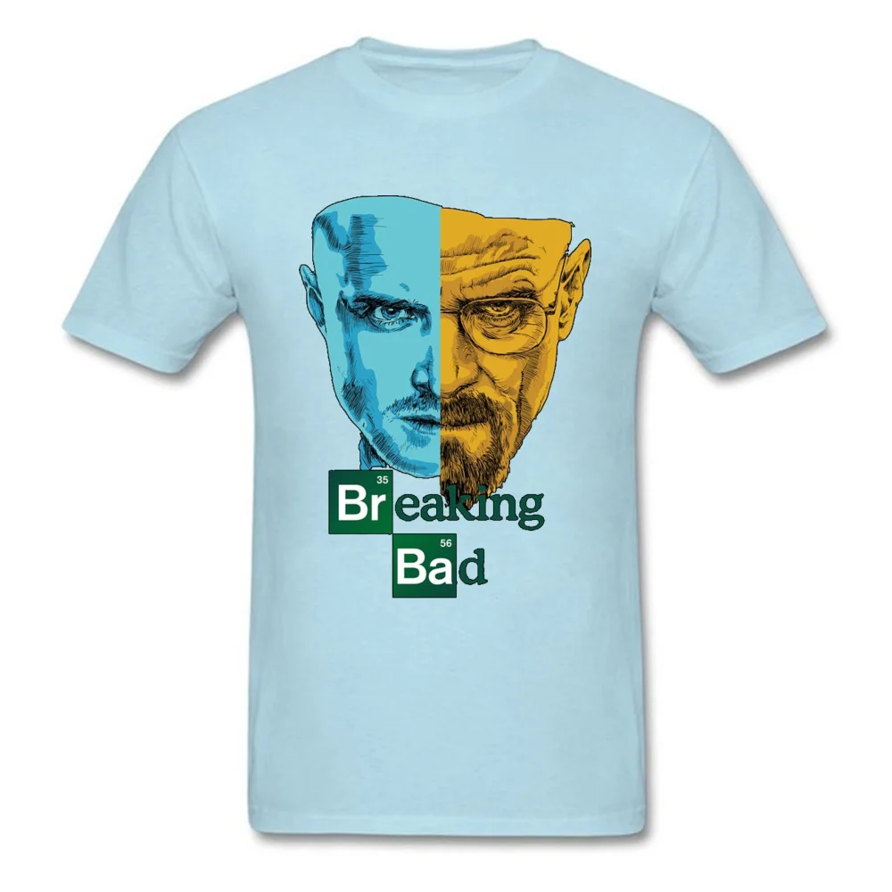 Мужская футболка с принтом Breaking Bad летняя хлопковая Футболка Walter White Jesse Pinkman