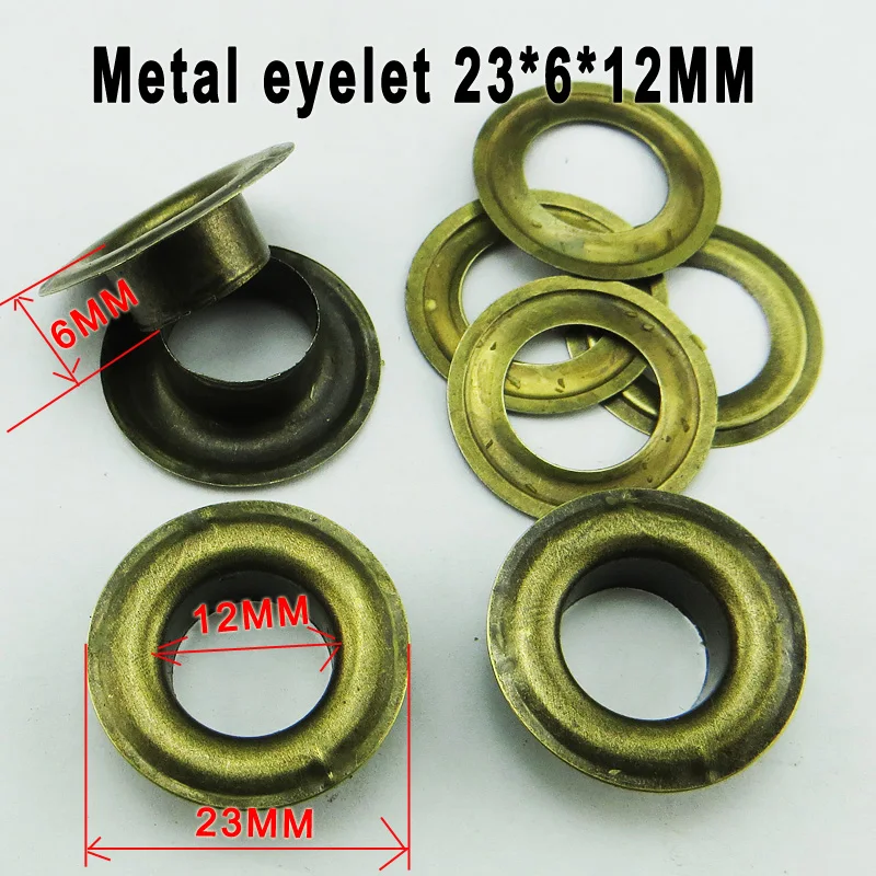 100PCS 23*6*12MM antique bronze tone EYELET button sewing clothes accessory buttons handbag eyelets ME-062
100PCS 23*6*12MM antique bronze tone EYELET button sewing clothes accessory buttons handbag eyelets ME-062