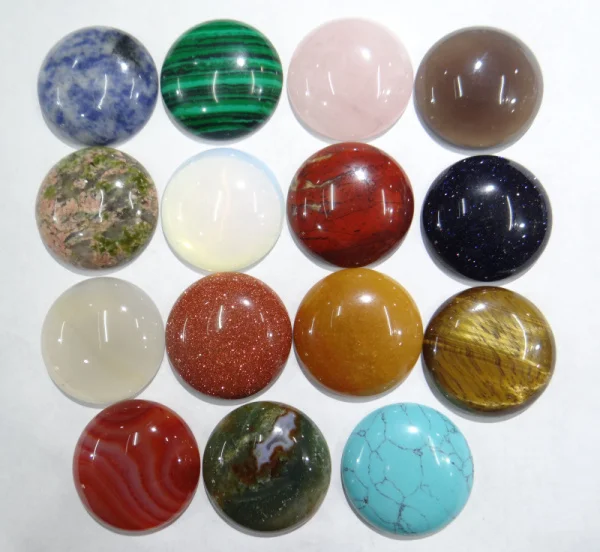 Wholesale 12pcs 30mm natural stone round cab cabochon No hole red jaspers beads for DIY jewelry making clothes Accessories
Wholesale 12pcs 30mm natural stone round cab cabochon No hole red jaspers beads for DIY jewelry making clothes Accessories