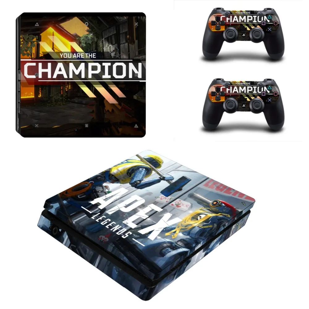 Виниловые наклейки для игровой приставки Playstation 4 и 2 контроллера PS4 Slim Skin |