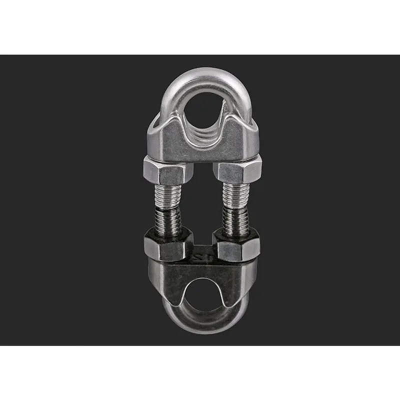 Assembly 304 Stainless Steel Wire Rope Chuck Chuck U-Shaped Clip Wire Clamp Rolling HeadLline Clip Wire Clip M2-M16 1 Pcs
Assembly 304 Stainless Steel Wire Rope Chuck Chuck U-Shaped Clip Wire Clamp Rolling HeadLline Clip Wire Clip M2-M16 1 Pcs