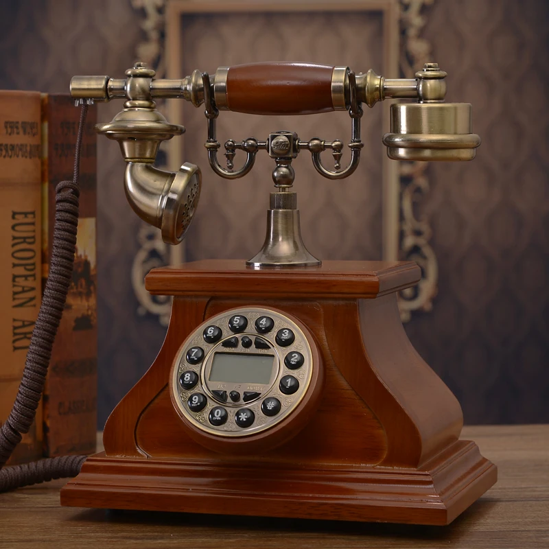 Antique telephone European Garden retro new high-end household telephone landline telephone Decoration home art fitted Redial
Antique telephone European Garden retro new high-end household telephone landline telephone Decoration home art fitted Redial