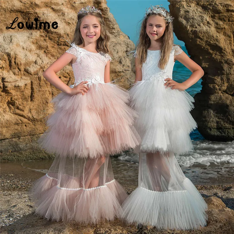 Pink Ball Gown Pageant Dresses For Girls Two Pieces Flower Girl Dresses For Weddings 2018 New Style Tiered Vestidos De Comunion
Pink Ball Gown Pageant Dresses For Girls Two Pieces Flower Girl Dresses For Weddings 2018 New Style Tiered Vestidos De Comunion