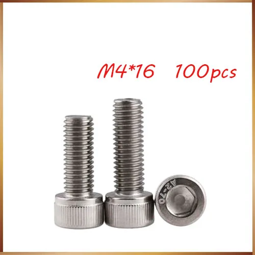 Бесплатная доставка M4 * 16 100 шт. Высокое качество 304 нержавеющая сталь Шестигранная головка винт, DIN912 болт нержавеющие гвозди, revet, болты
Бесплатная доставка M4 * 16 100 шт. Высокое качество 304 нержавеющая сталь Шестигранная головка винт, DIN912 болт нержавеющие гвозди, revet, болты