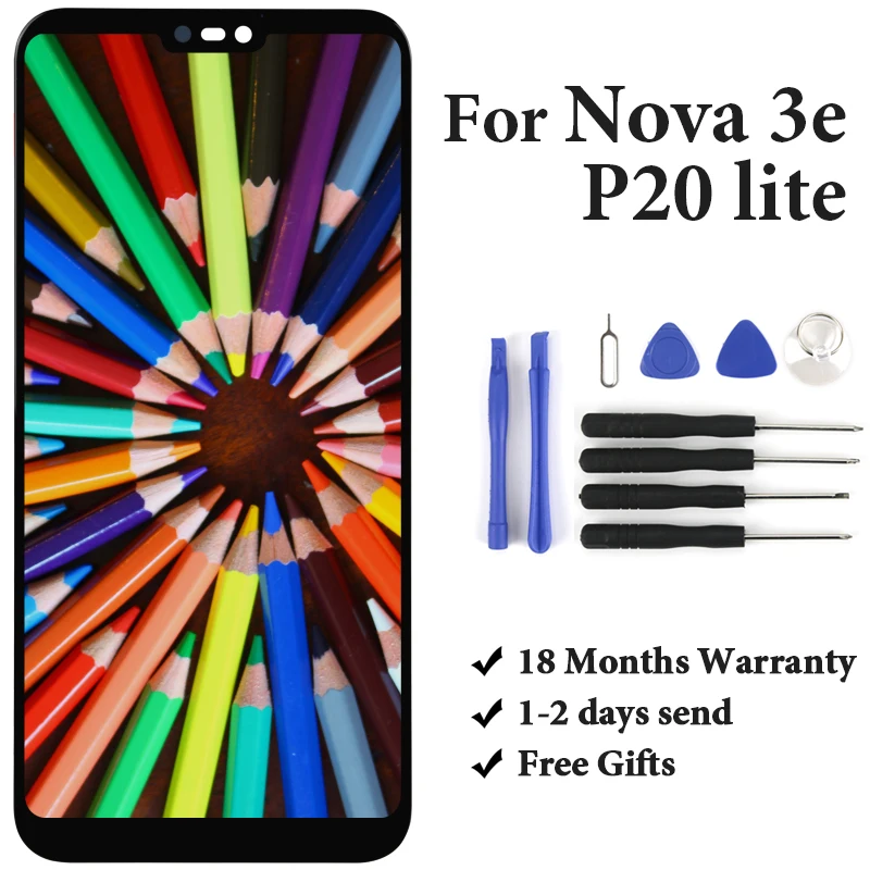 5.84''For Honor Nova 3E LCD Touch Screen Assembly Display Black Blue Gold Pink Replacement For P20 Lite
5.84''For Honor Nova 3E LCD Touch Screen Assembly Display Black Blue Gold Pink Replacement For P20 Lite