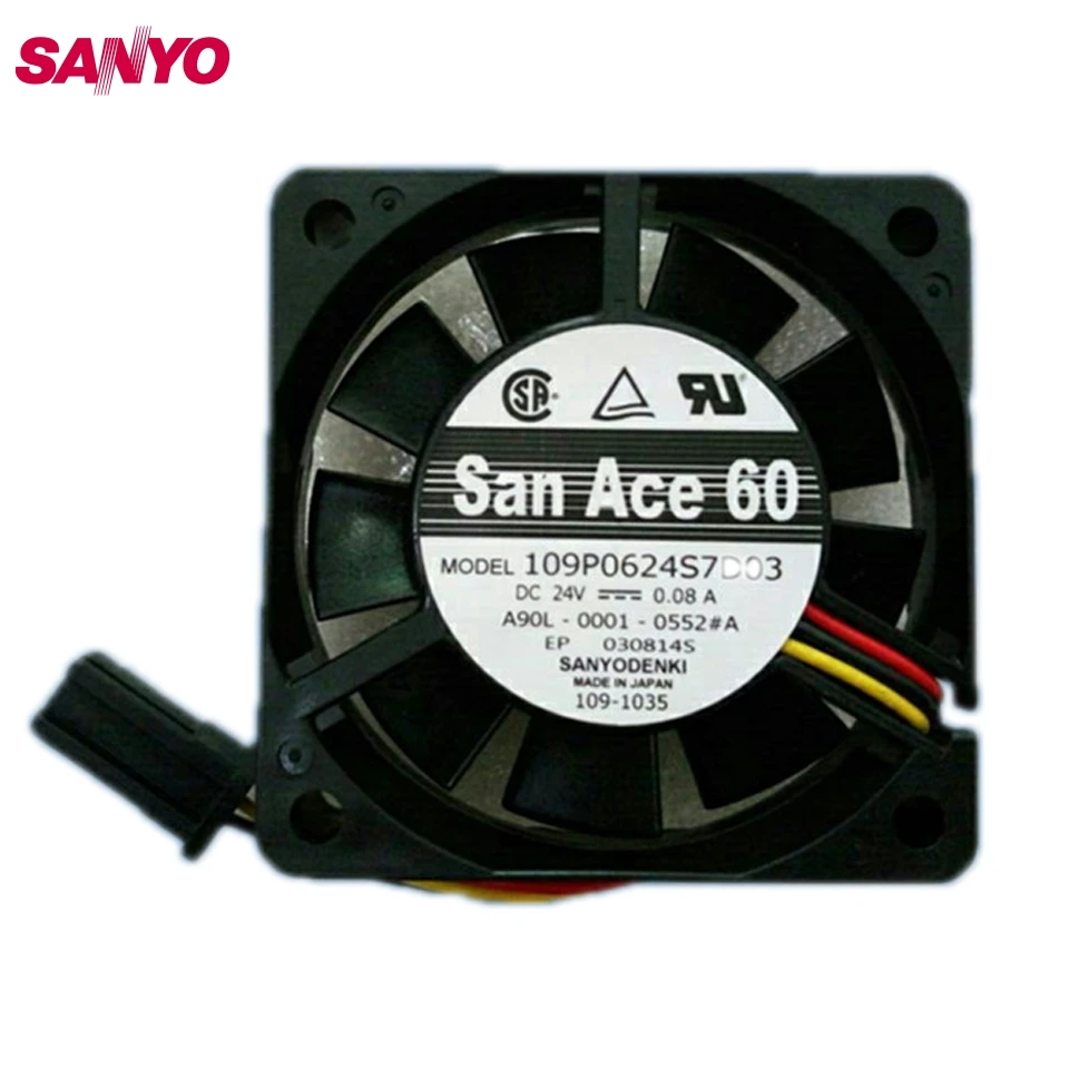 Для SANYO A90L-0001-0552 # A охлаждающий вентилятор 109P0624S7D03 6015 60 мм 24 В 0.08A 20 шт./лот
Для SANYO A90L-0001-0552 # A охлаждающий вентилятор 109P0624S7D03 6015 60 мм 24 В 0.08A 20 шт./лот