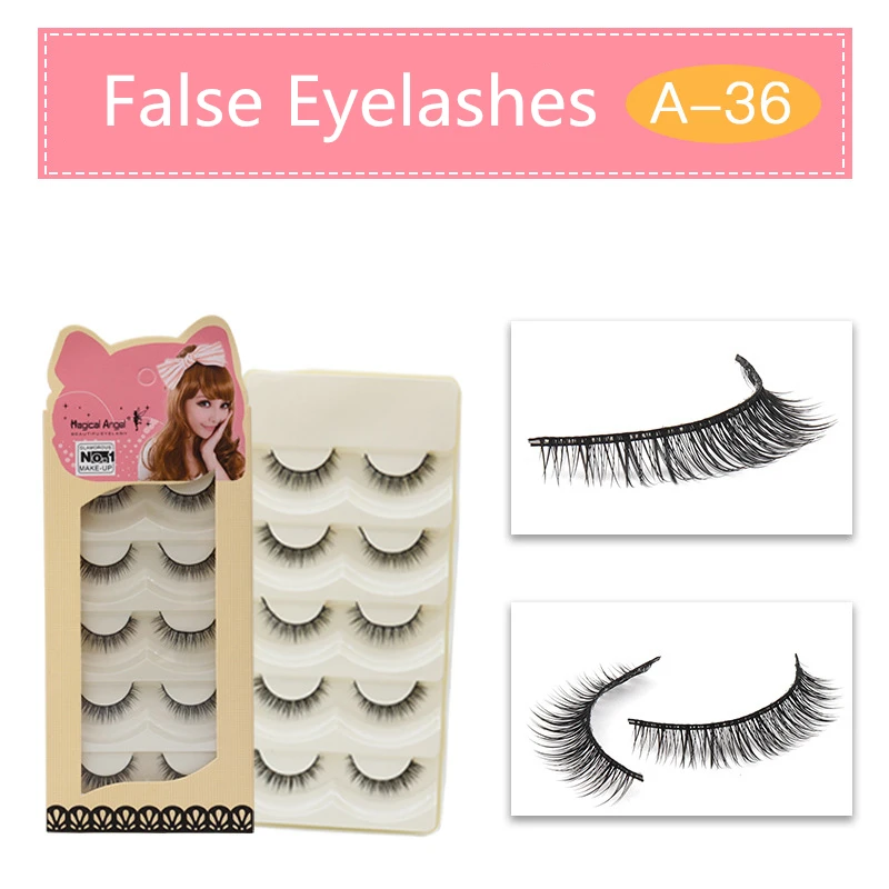 Hot Sale 5 Pairs False Eyelashes Messy Cross Thick Natural Fake Eye Lashes Makeup Tips Bigeye False Eye Lashes
Hot Sale 5 Pairs False Eyelashes Messy Cross Thick Natural Fake Eye Lashes Makeup Tips Bigeye False Eye Lashes