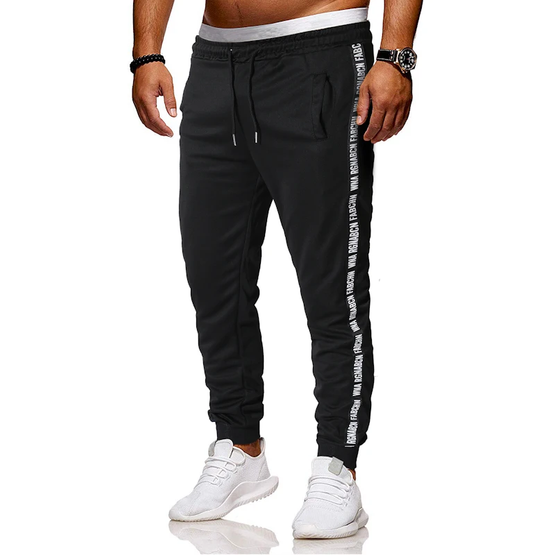 Outdoor 2021 Spring Autumn jogging Running GYM striped elastic waist Mens Joggers Sweatpants for Men Cotton Casual Jogger Pants
Outdoor 2021 Spring Autumn jogging Running GYM striped elastic waist Mens Joggers Sweatpants for Men Cotton Casual Jogger Pants