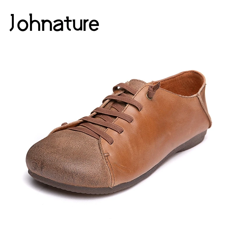 Женские туфли из натуральной кожи Johnature, разноцветные туфли на платформе, без застежки, повседневные, в стиле ретро, для весны и осени, 2021
Женские туфли из натуральной кожи Johnature, разноцветные туфли на платформе, без застежки, повседневные, в стиле ретро, для весны и осени, 2021