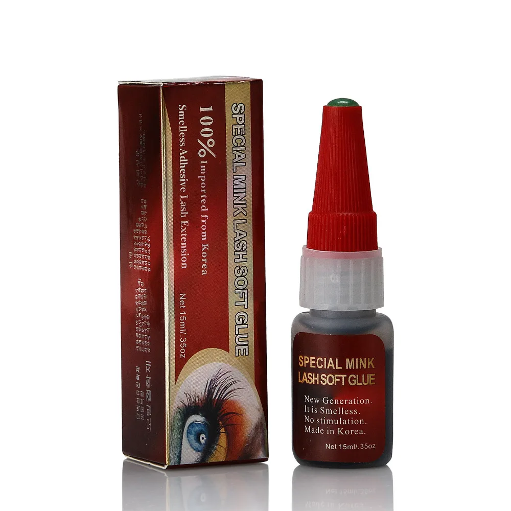 Pro Special Mink False Lash Soft Glue Smell-less Adhesive Eyelash Extension 15ml
Pro Special Mink False Lash Soft Glue Smell-less Adhesive Eyelash Extension 15ml