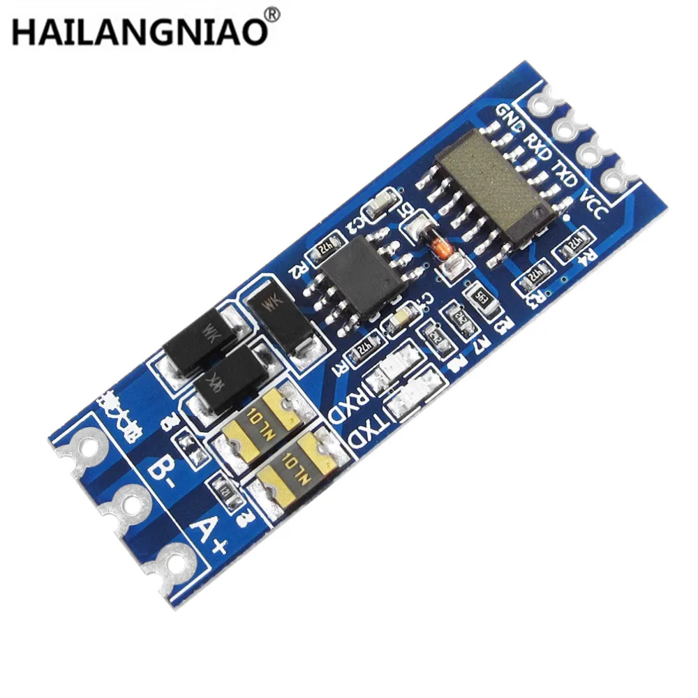 1pcs TTL turn RS485 module 485 to serial UART level mutual conversion hardware automatic flow control
1pcs TTL turn RS485 module 485 to serial UART level mutual conversion hardware automatic flow control