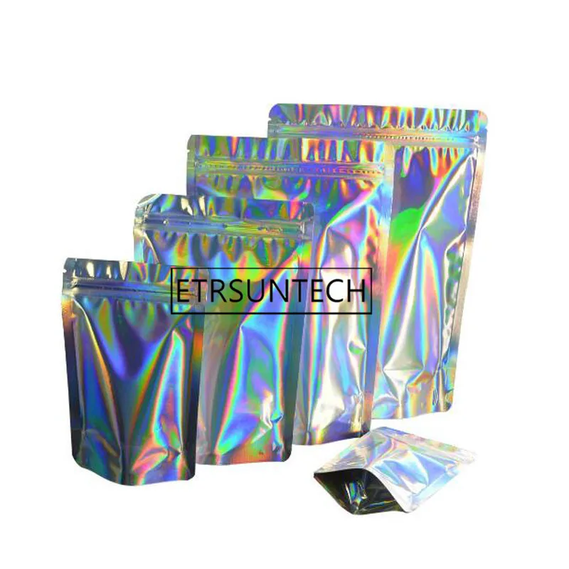 1000pcs Laser Aluminum Foil Resealable Value Pack Stand Up Bag Hologram Self Seal Zipper Plastic Pouches Bag
1000pcs Laser Aluminum Foil Resealable Value Pack Stand Up Bag Hologram Self Seal Zipper Plastic Pouches Bag