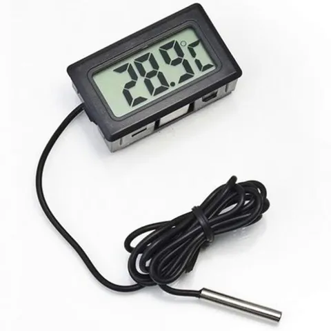 Цифровой термометр-гигрометр датчик для холодильника с ЖК-дисплеем, термограф для контроля температуры холодильника-50 ~ 110 с