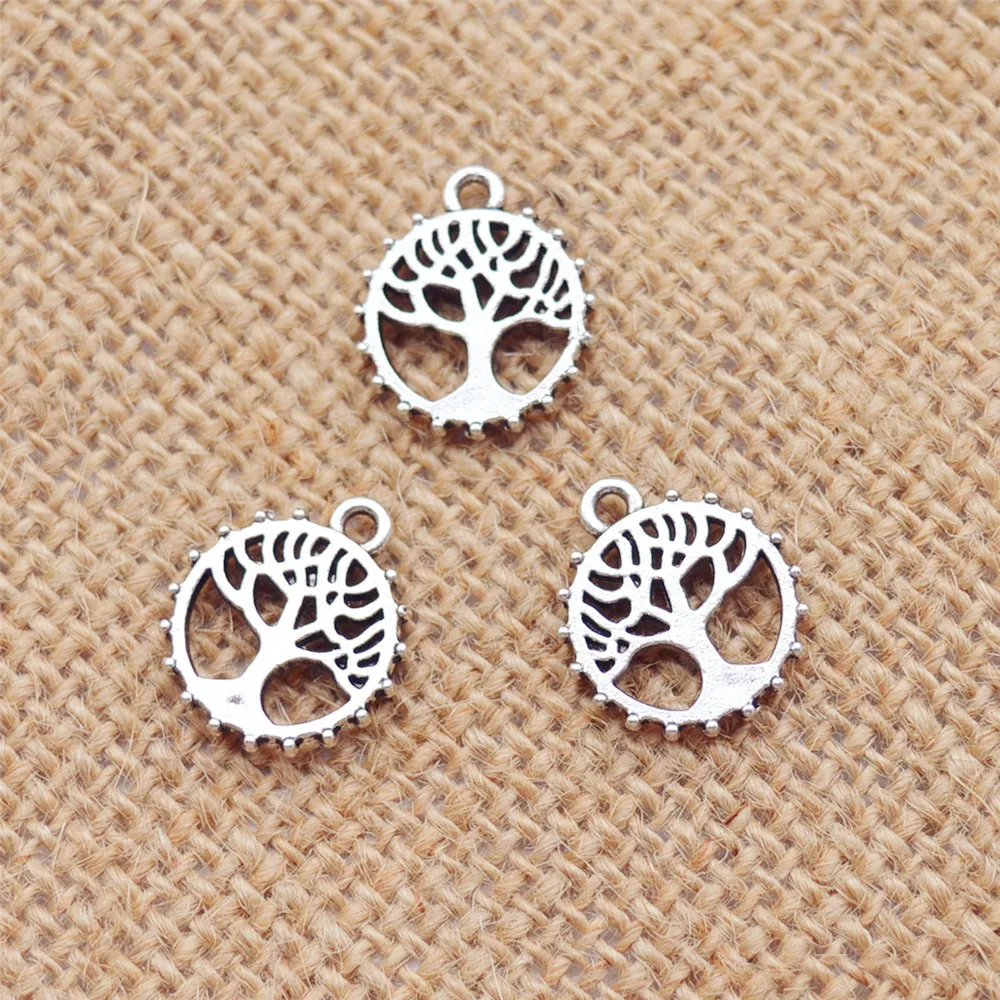 Antique Silver Zinc Alloy European and American style Hollow tree out Charms Pendants DIY necklace and Bracelets, 100pcs/lot
Antique Silver Zinc Alloy European and American style Hollow tree out Charms Pendants DIY necklace and Bracelets, 100pcs/lot