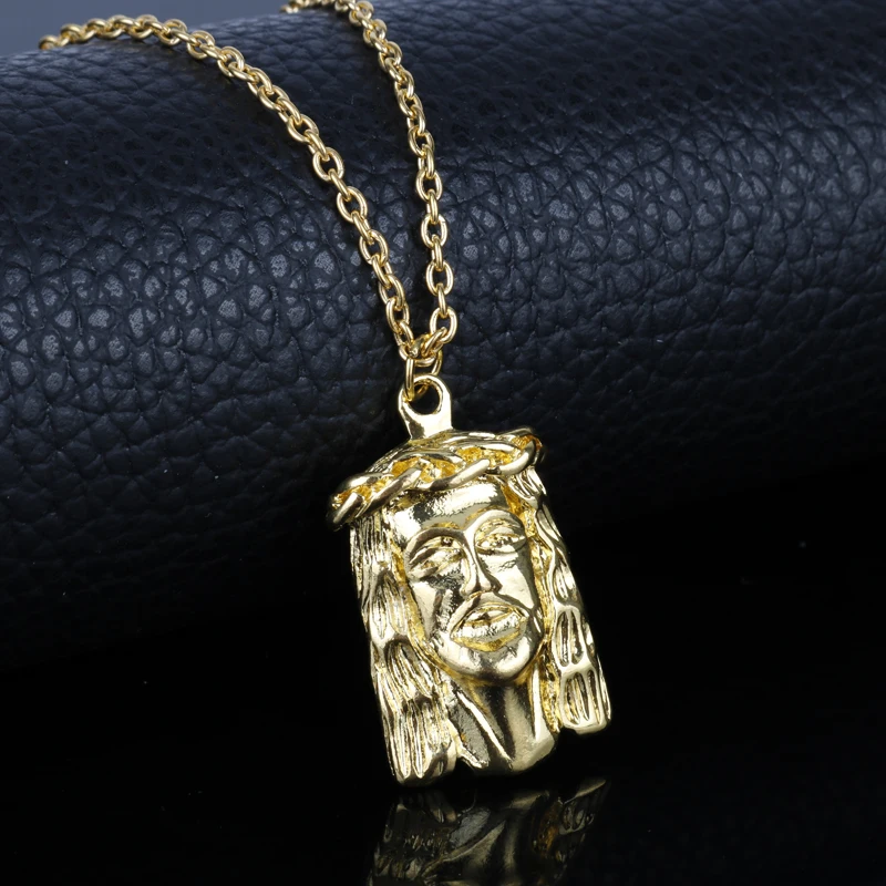 Women's Religious Jesus Pendant Necklace Gold/Silver Link Chain For Men Christian Jewelry Fashion accessories gift
Women's Religious Jesus Pendant Necklace Gold/Silver Link Chain For Men Christian Jewelry Fashion accessories gift