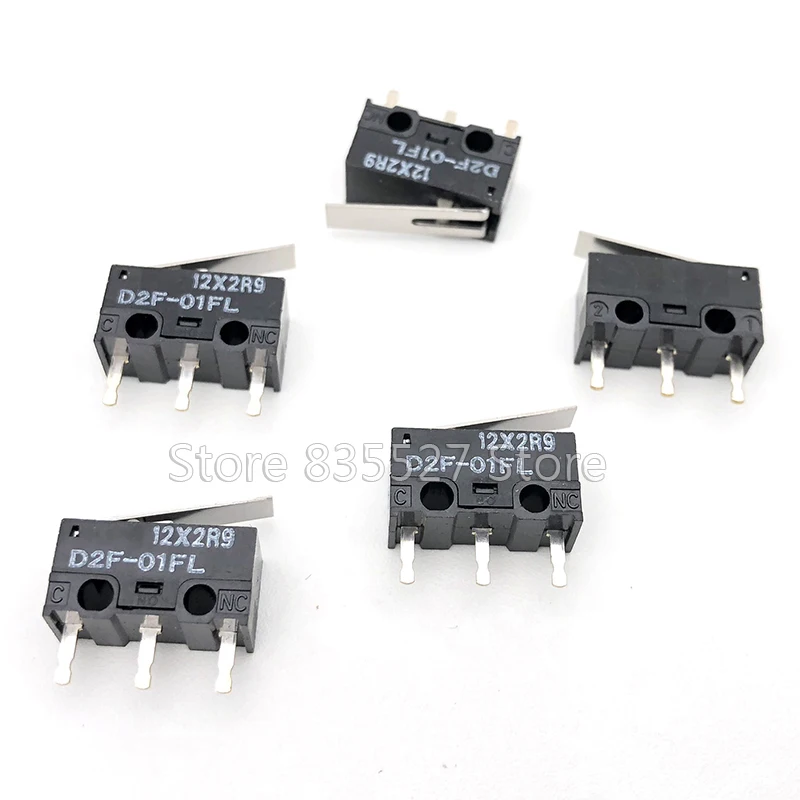 D2F-01FL Omron Micro Switch Grey Point 3pin Logitech Button Mouse Key Original 10MM Universal Saire Logitech Mouse Button Switch
D2F-01FL Omron Micro Switch Grey Point 3pin Logitech Button Mouse Key Original 10MM Universal Saire Logitech Mouse Button Switch