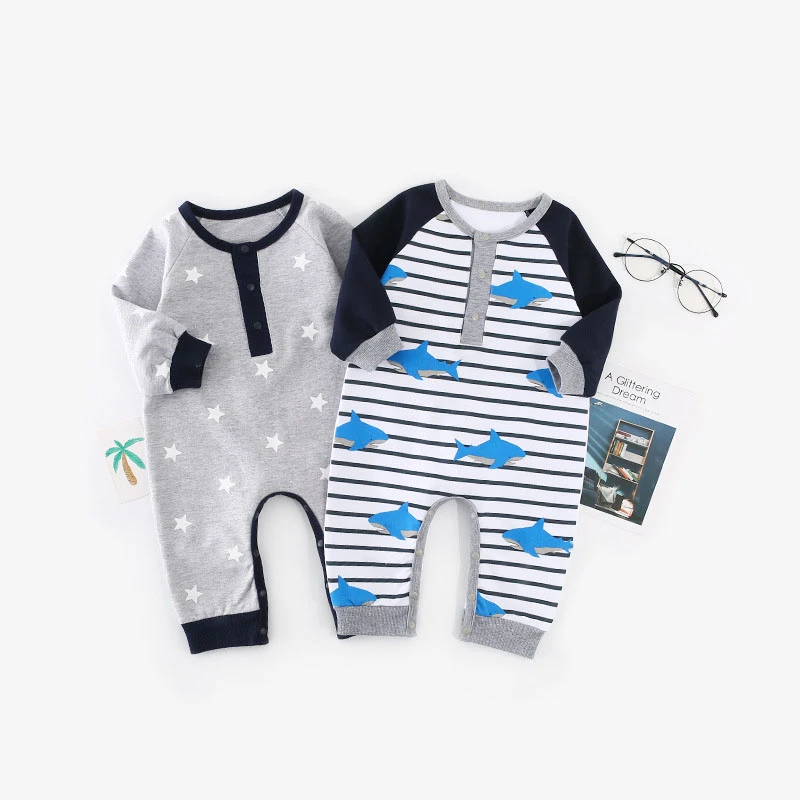 Children's Pyjamas Newborn baby rompers cotton long-sleeved overalls Boys Girls Spring Autumn bebes clothes to wear
Children's Pyjamas Newborn baby rompers cotton long-sleeved overalls Boys Girls Spring Autumn bebes clothes to wear