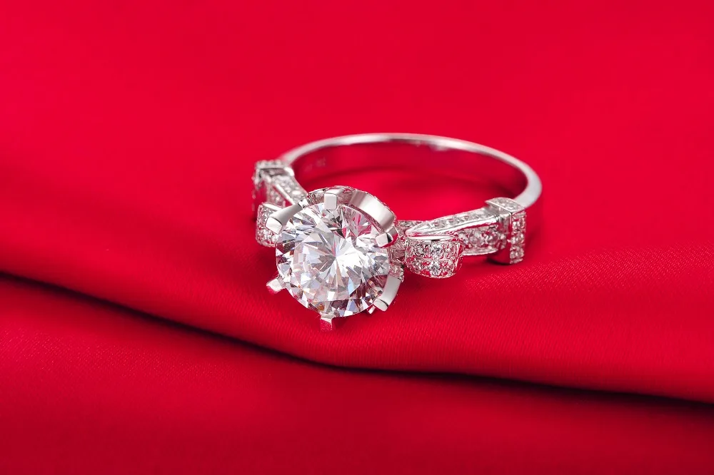 test positive 4CT Moissanite Engagement Ring For Girl With Certificate Sterling Silver White Gold Cover Fine Jewelry
test positive 4CT Moissanite Engagement Ring For Girl With Certificate Sterling Silver White Gold Cover Fine Jewelry