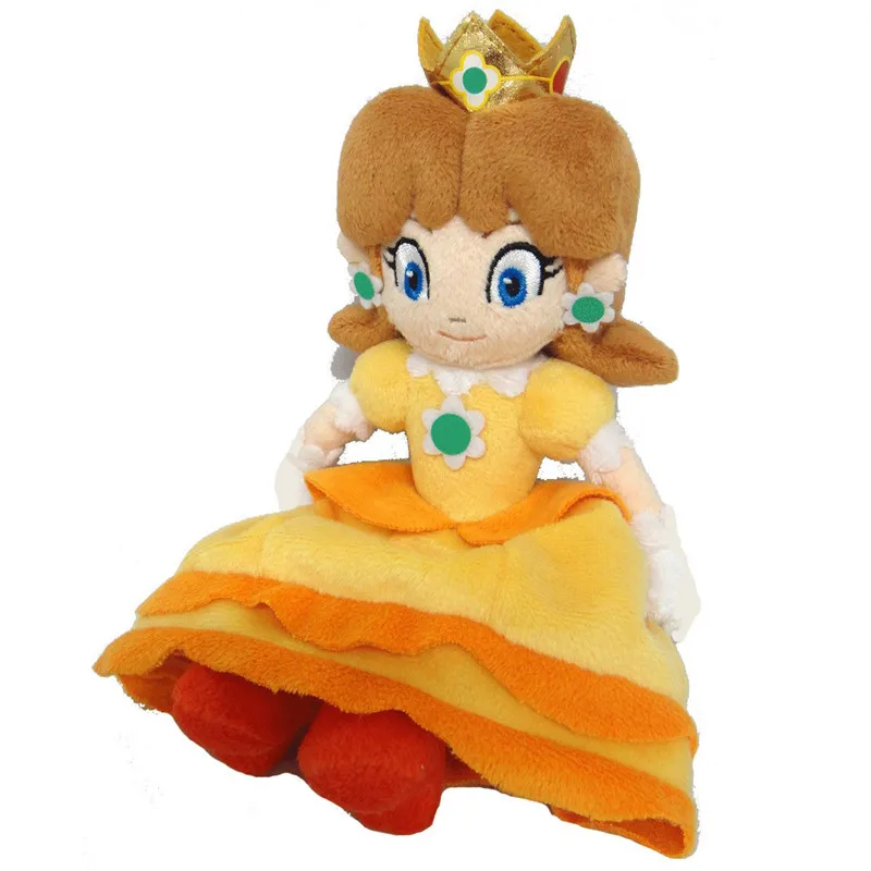 Lovely Girls Plush Toy Sane Super Mario Princess Daisy Plush Doll Toy Kids Birthday Party Gift Toy 20cm
Lovely Girls Plush Toy Sane Super Mario Princess Daisy Plush Doll Toy Kids Birthday Party Gift Toy 20cm