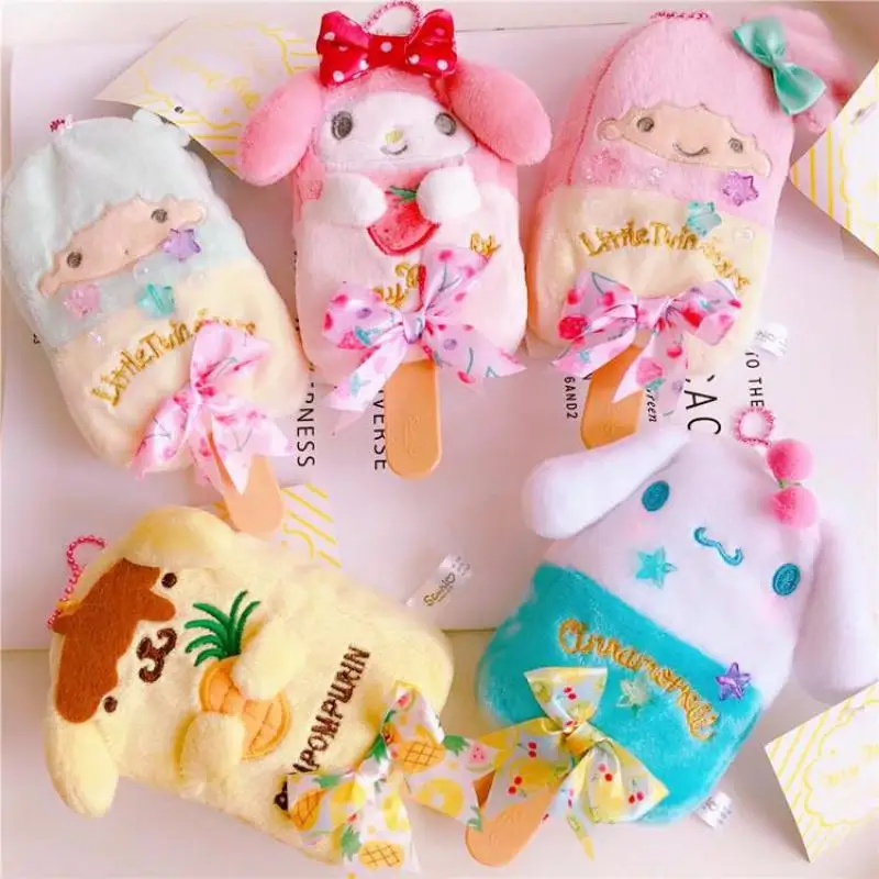 Kawaii Мультфильм моя мелодия пудинг Cinnamoroll Собака мороженое плюшевые игрушки