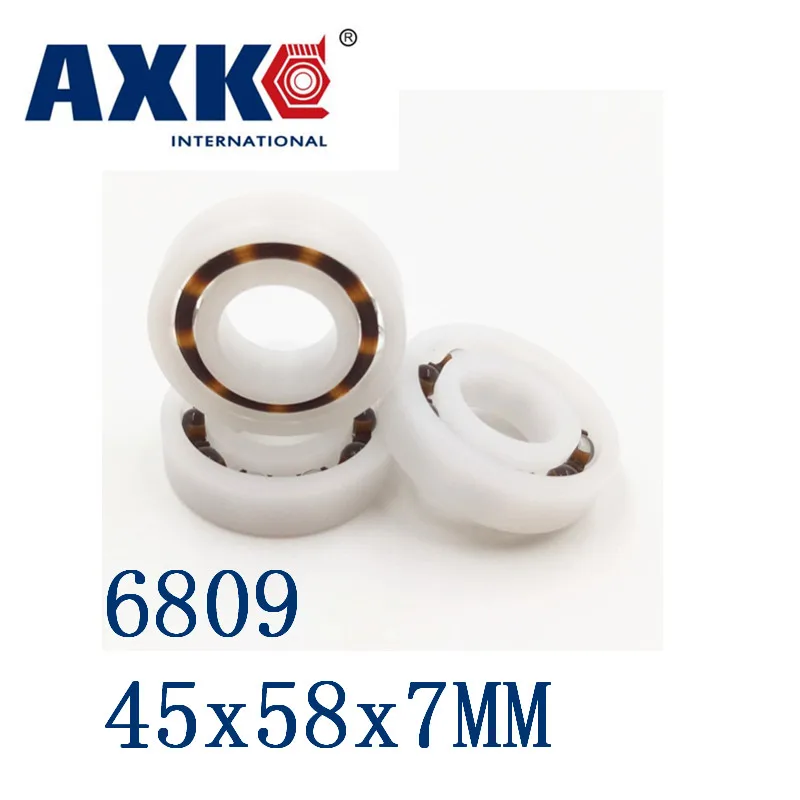 Axk 6809 Pom (10 шт.) пластиковые шариковые подшипники 45x58x7 стеклянные шарики 45 мм/58 мм/7