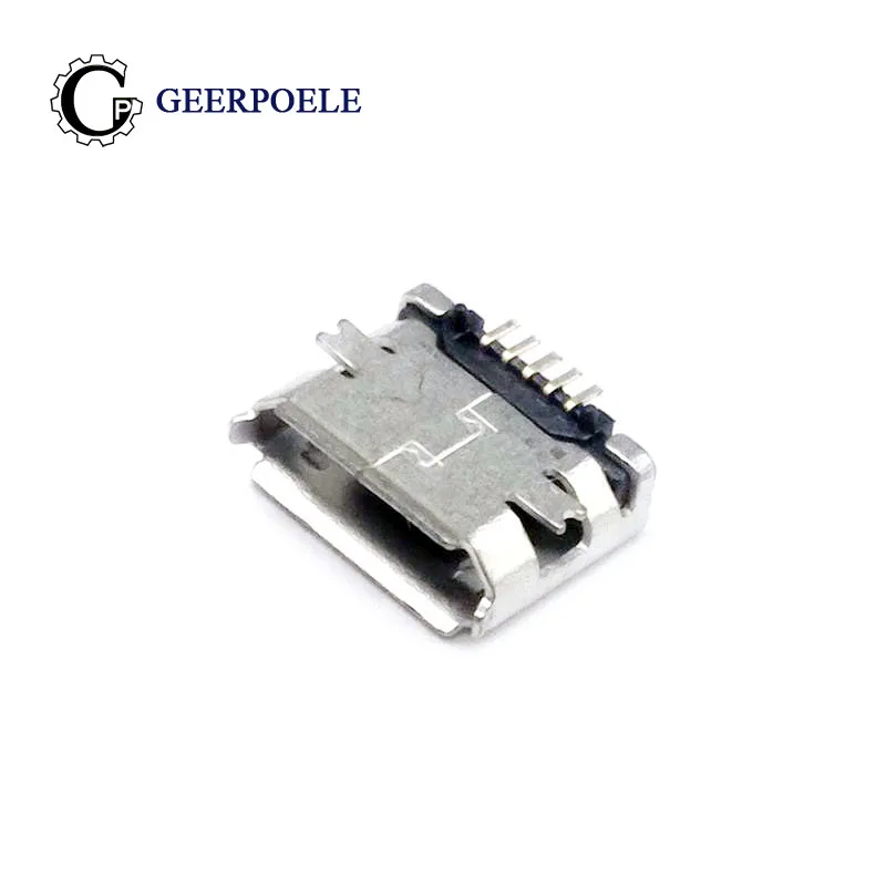 50 pcs/lot Warp Edge SMT 5 Pin Type B Micro USB Female Flat Port Jack Tail Sockect For Samsung Lenovo Huawei ZTE ect
50 pcs/lot Warp Edge SMT 5 Pin Type B Micro USB Female Flat Port Jack Tail Sockect For Samsung Lenovo Huawei ZTE ect