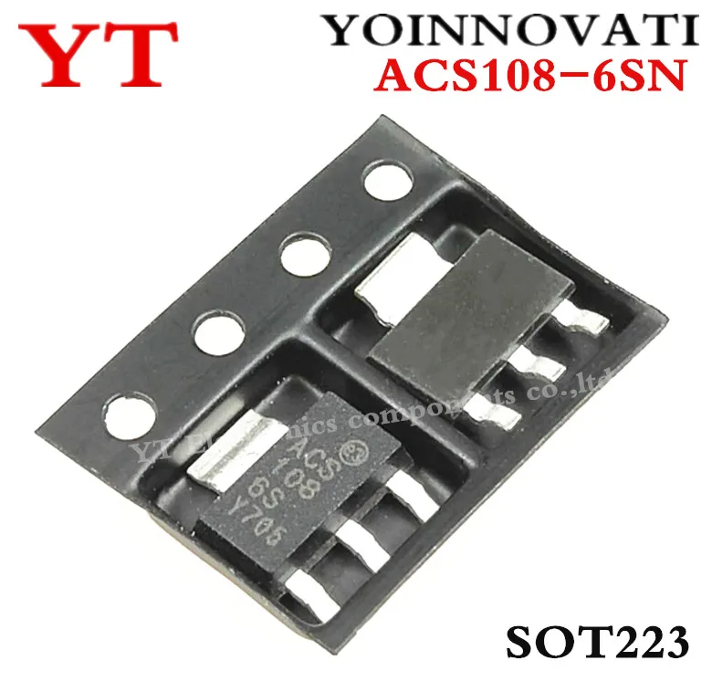 50PCS - 100PCS ACS108-6SN-TR ACS108-6SN ACS108 TRIAC SENS GATE 600V 0.8A SOT223 IC Best Quality
50PCS - 100PCS ACS108-6SN-TR ACS108-6SN ACS108 TRIAC SENS GATE 600V 0.8A SOT223 IC Best Quality