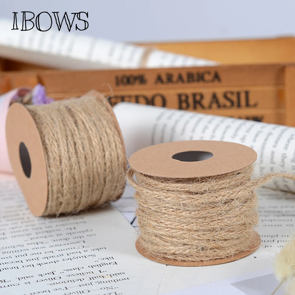 IBOWS 10meters 3mm Natural Line Cord Woven Trim Tape Roll Rope Hemp Ribbon for DIY Crafts Home Cups Decoration Gift Packet
IBOWS 10meters 3mm Natural Line Cord Woven Trim Tape Roll Rope Hemp Ribbon for DIY Crafts Home Cups Decoration Gift Packet