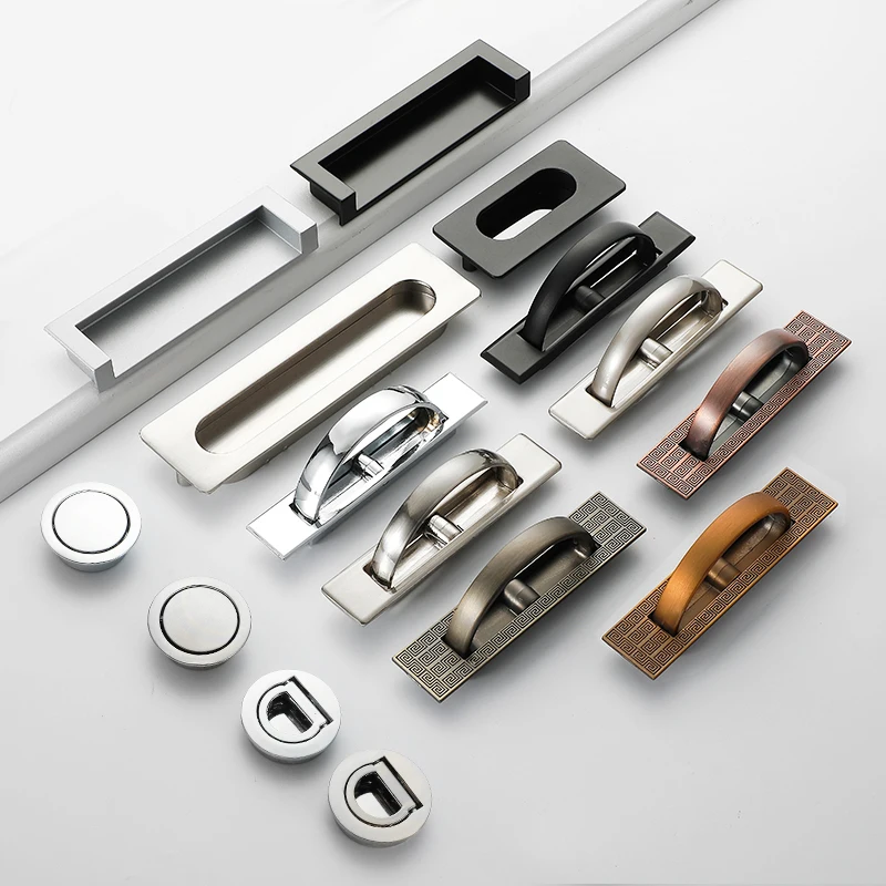 Tatami Hidden Door Handles Zinc Alloy Recessed Flush Pull Cover Floor Cabinet Handle Black Bronze Furniture Handle Hardware
Tatami Hidden Door Handles Zinc Alloy Recessed Flush Pull Cover Floor Cabinet Handle Black Bronze Furniture Handle Hardware