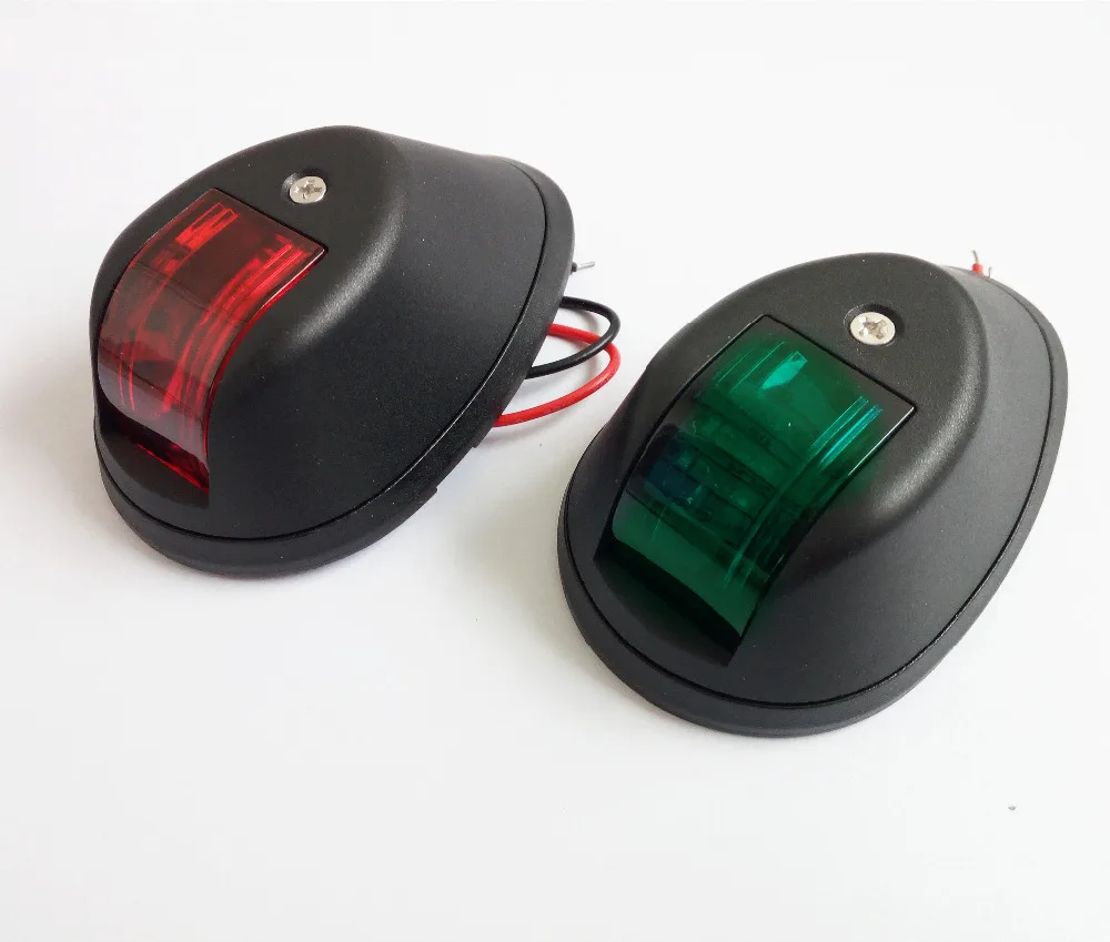 Marine Boat 12V LED Navigation Light Black Plastic Starboard Port Signal Light 2 pcs
Marine Boat 12V LED Navigation Light Black Plastic Starboard Port Signal Light 2 pcs