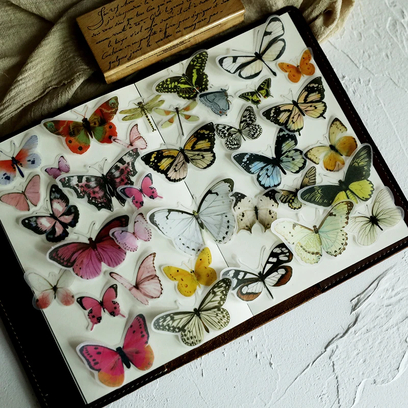 ZFPARTY 80pcs Butterfly Illustration Vellum Paper Stickers for Scrapbooking Happy Planner/Card Making/Journaling Project
ZFPARTY 80pcs Butterfly Illustration Vellum Paper Stickers for Scrapbooking Happy Planner/Card Making/Journaling Project
