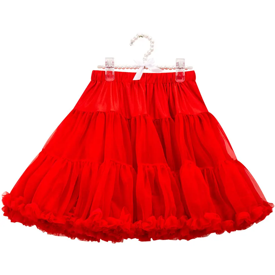 Baby Girls Tutu Skirt Ballerina Pettiskirt Fluffy Toddler Children Ballet Skirts For Party Dance Princess Girl Tulle clothes | Детская