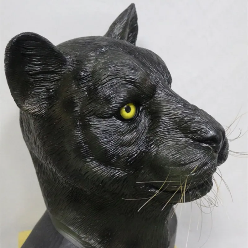 2018 Top Selling Black Leopard Panther Animal Latex Mask For Halloween Costumes Party Cosplay Decoration
2018 Top Selling Black Leopard Panther Animal Latex Mask For Halloween Costumes Party Cosplay Decoration