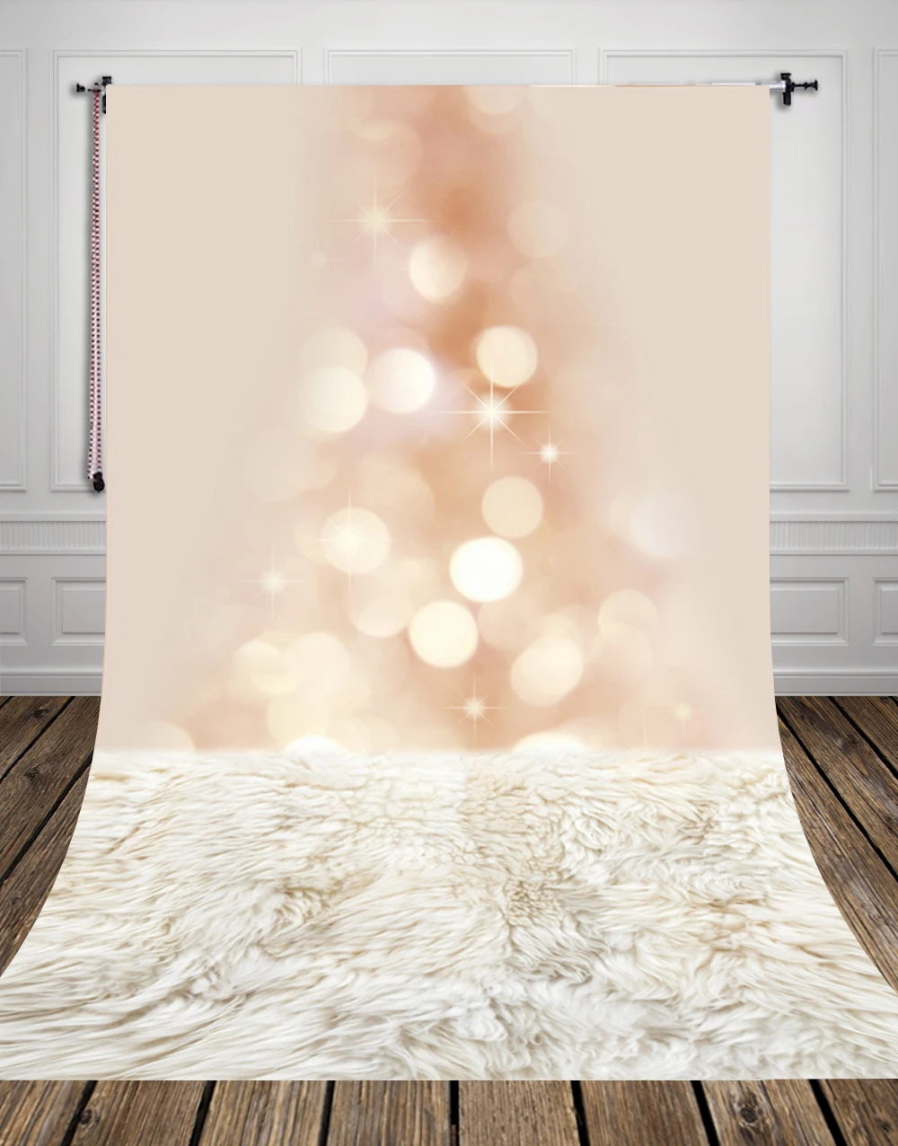Studio Photo Background Backdrop Made Of Art Fabric Printed With Fur Floor And Bokeh For Newborn Picture D-9715
Studio Photo Background Backdrop Made Of Art Fabric Printed With Fur Floor And Bokeh For Newborn Picture D-9715