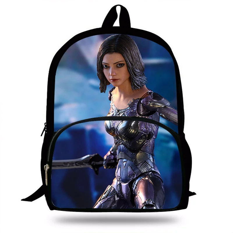 Хит продаж 16-дюймовый рюкзак Alita Battle Angel для девочек-подростков повседневный