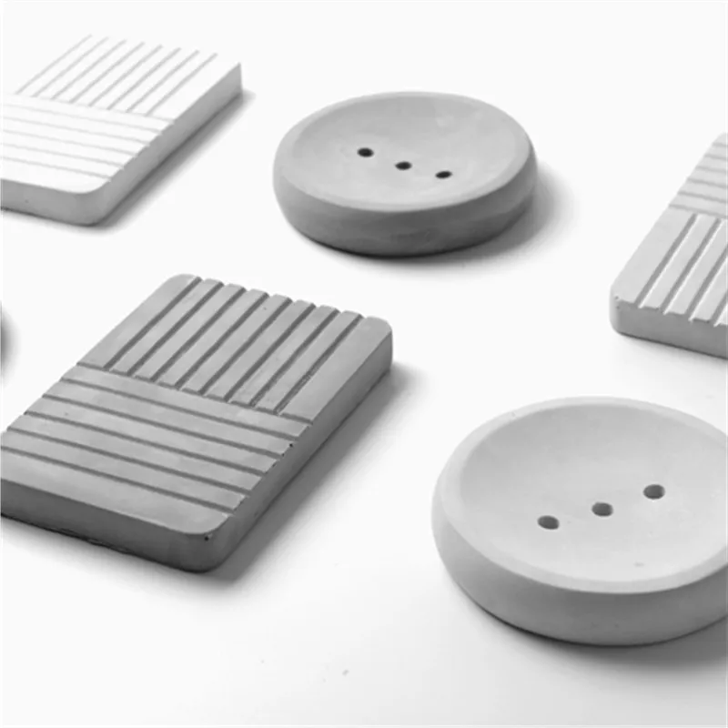 Home made cement soap tray mold creative concrete bathroom silicone soap box molds Simple Industrial Soap Dish Mould
Home made cement soap tray mold creative concrete bathroom silicone soap box molds Simple Industrial Soap Dish Mould