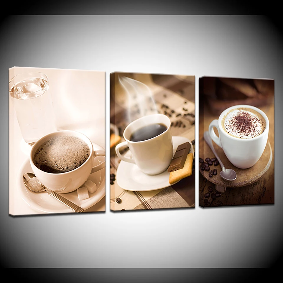 Cafe Canvas Prints Hot Coffee Cup Wall Art Pictures Kitchen Room Decor Modern Modular Posters 3 Piece/Set Frame
Cafe Canvas Prints Hot Coffee Cup Wall Art Pictures Kitchen Room Decor Modern Modular Posters 3 Piece/Set Frame