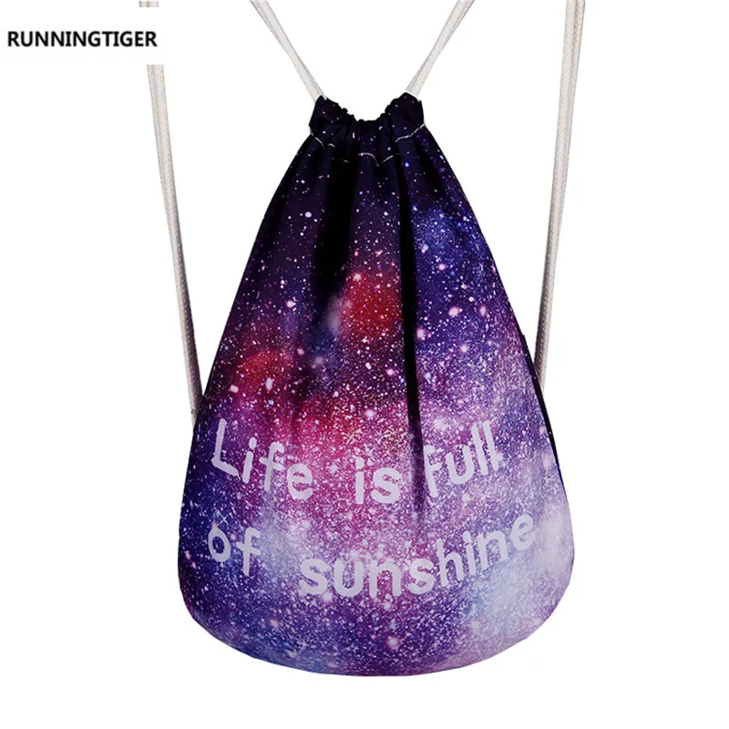 Fashion Multicolor Women Canvas Backpack Starry Night Galaxy Star Universe Space Drawstring Bag Casual Backpacks Shopping Bags
Fashion Multicolor Women Canvas Backpack Starry Night Galaxy Star Universe Space Drawstring Bag Casual Backpacks Shopping Bags