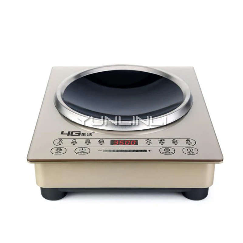 3500W Household Induction Cooker Commercial Induction Cooktop Desktop or Embedded Dual Use Induction Cooker
3500W Household Induction Cooker Commercial Induction Cooktop Desktop or Embedded Dual Use Induction Cooker