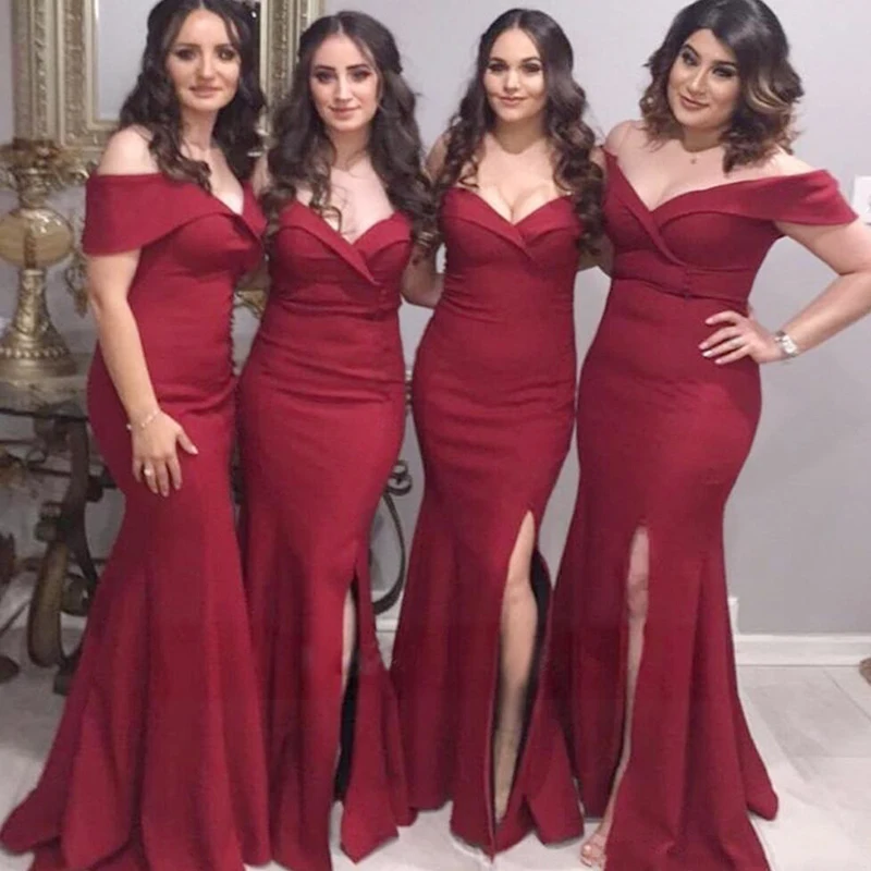 Красивое элегантное бордовое длинное атласное платье с открытыми плечами и V-образным вырезом для выпускного вечера платья с высоким разре...
Красивое элегантное бордовое длинное атласное платье с открытыми плечами и V-образным вырезом для выпускного вечера платья с высоким разре...